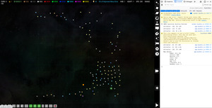 New attractor-based galaxy shaping algorithm